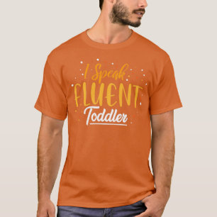 Camiseta Eu falo criança fluente