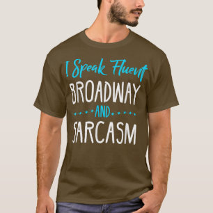 Camiseta Eu Falo Fluent Broadway E Sarcasm 2661369