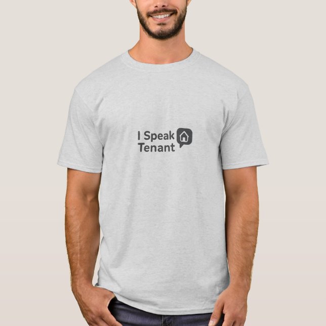 Camiseta Eu Falo Inquilino Premium (Frente)