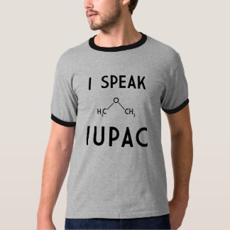 Camiseta Eu falo IUPAC
