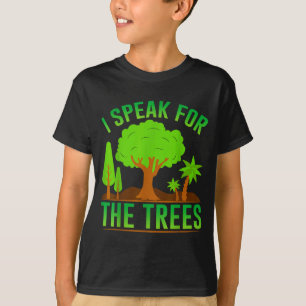 Camiseta Eu Falo Pelas Árvores _1