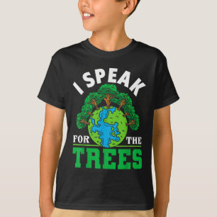 Camiseta Eu Falo Pelas Árvores - Proteção Ambiental E
