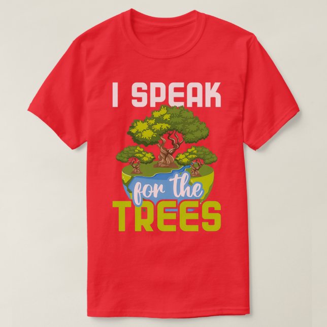 Camiseta Eu Falo Pelo Ouvido Sobre Proteção Ambiental Das Á (Frente do Design)