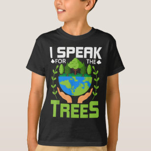 Camiseta Eu Falo Por Árvores - Proteção Ambiental E