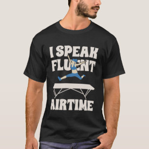 Camiseta Eu Falo Salto de Trampolim Airtime Fluente