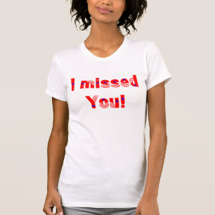 Camiseta Eu faltei-o t-shirt