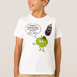Camiseta Eu faria uma Piada Vegetariana