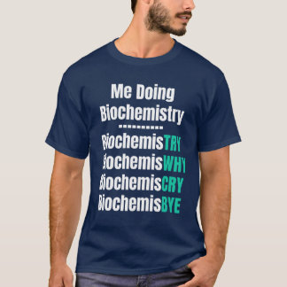 Camiseta Eu Fazendo Bioquímica Cientista de Bioquímica meni