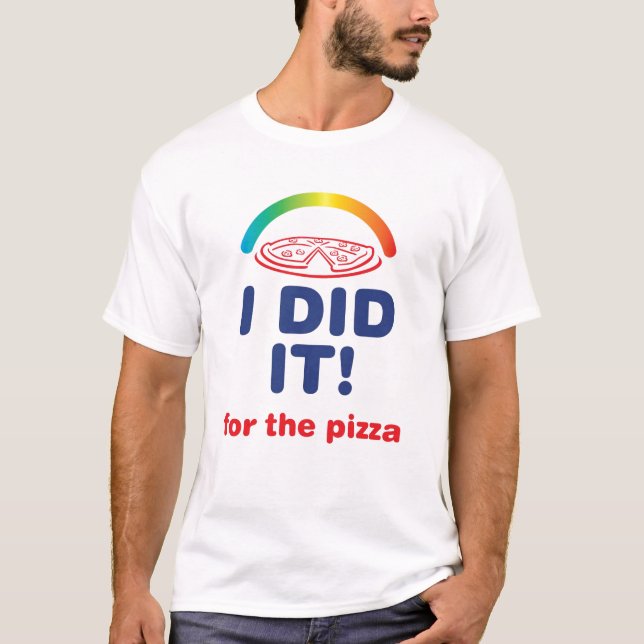 Camiseta Eu fi-lo! (Frente)