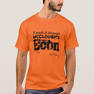 Camiseta Eu fi-lo através da classe do Econ de McClough, B