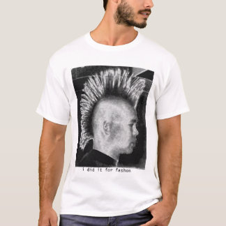 Camiseta eu fi-lo para o fashon (as senhoras)