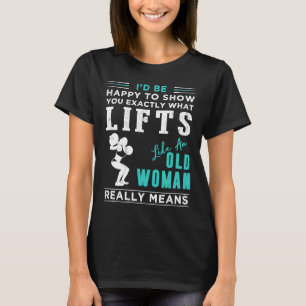 Camiseta Eu ficaria feliz em te mostrar exatamente como é l