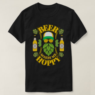 Camiseta Eu Fico Alegre Com Cerveja