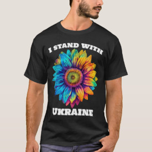 Camiseta Eu fico com a Ucrânia