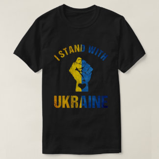 Camiseta Eu Fico Com A Ucrânia