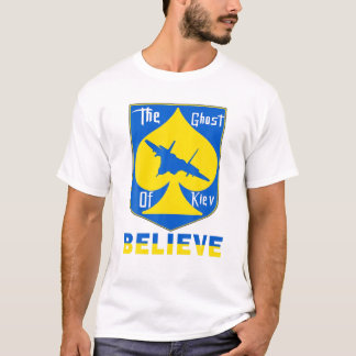 Camiseta Eu Fico Com A Ucrânia, O Fantasma De Kiev