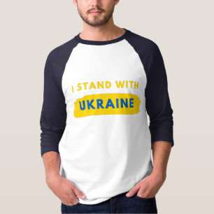 Camiseta Eu Fico Com A Ucrânia T-Shirt