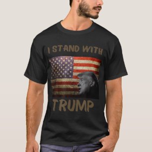 Camiseta eu fico com a vara americana T-Shirt