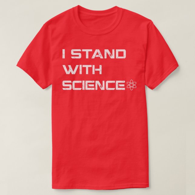 Camiseta Eu Fico Com Ciência (Frente do Design)