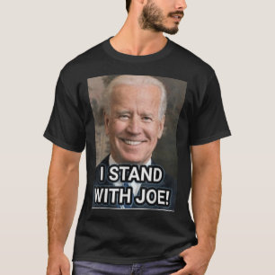 Camiseta Eu Fico Com Joe Biden, Consciência do Cancer da Pr