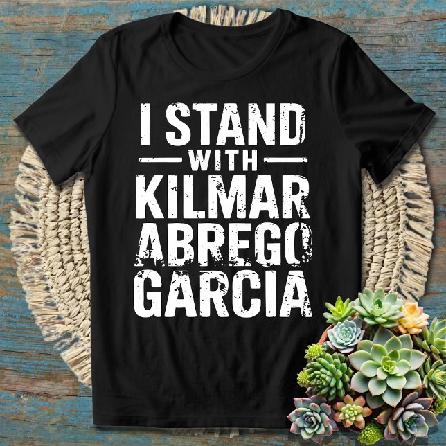 Camiseta Eu Fico Com O Kilmar Abrego Garcia (Criador carregado)