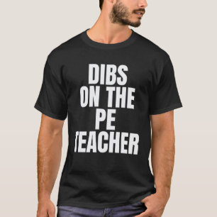 Camiseta Eu Fico com o Trabalho de Professor de Educação Fí