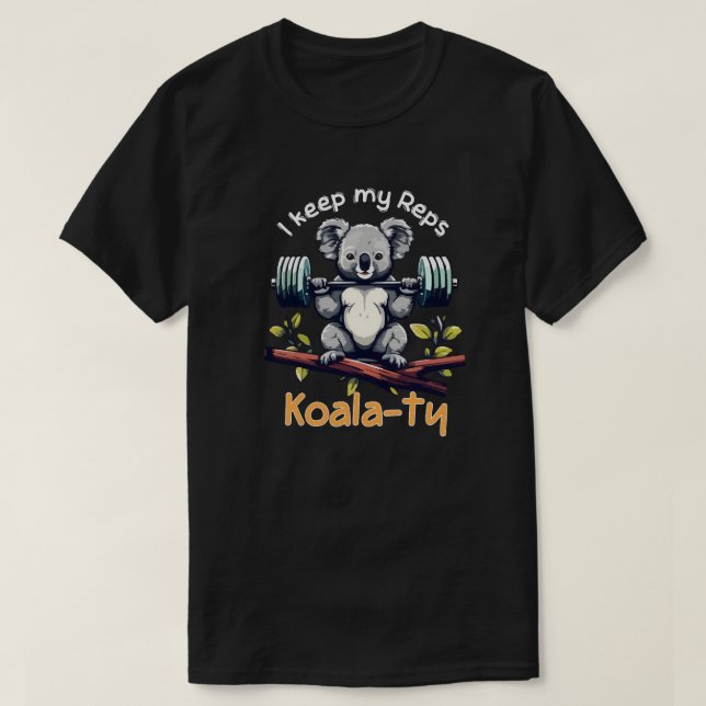 Camiseta Eu fico com os meus representantes Koalaty (Frente do Design)