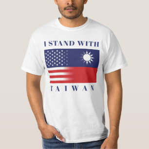 Camiseta Eu fico com Taiwan