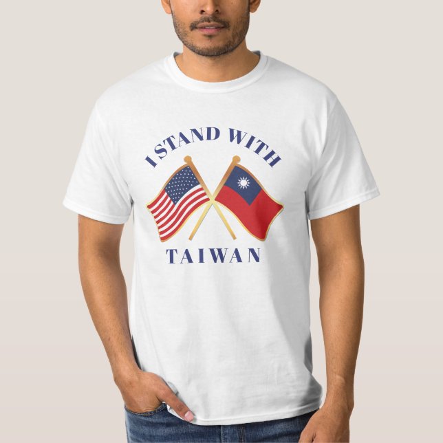 Camiseta Eu fico com Taiwan (Frente)
