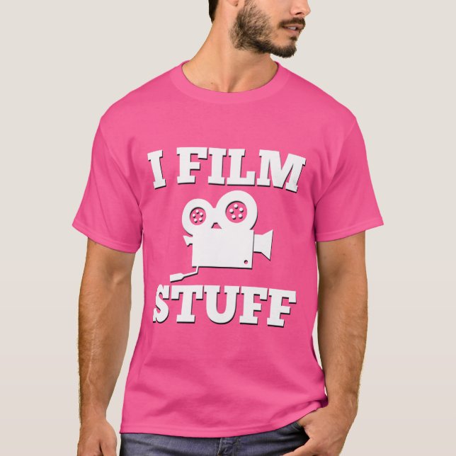 Camiseta eu filmo o cineasta (Frente)