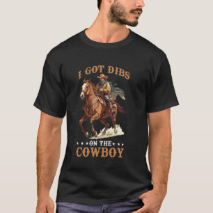 Camiseta Eu Fiquei Com O Amante Do Rodeio De Cowboy