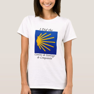 Camiseta Eu fiz o Camino de Santiago
