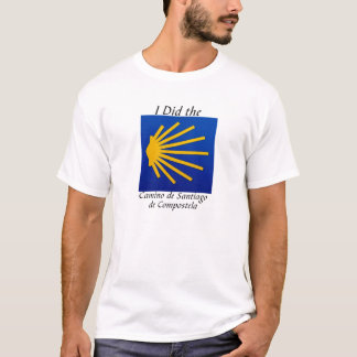 Camiseta Eu fiz o Camino de Santiago de Compostela com sy