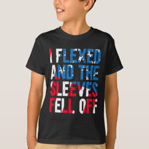 Camiseta Eu Flertei E As Capas Caiu Da Bandeira Americana