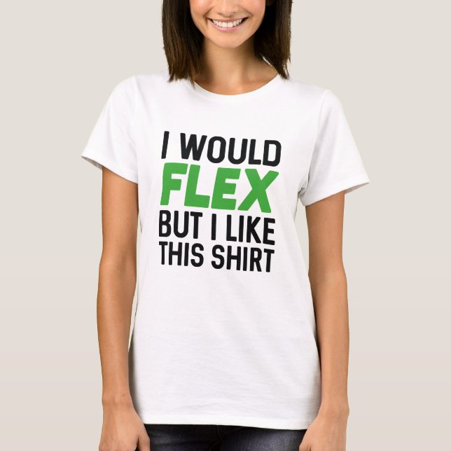 Camiseta Eu Flexionaria (Frente)
