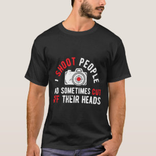 Camiseta Eu Fotografo Pessoas Engraçado Humor Fotográfico F