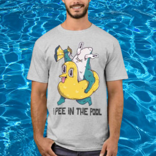 Camiseta Eu Frio Na Piscina