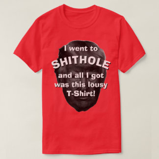 Camiseta Eu fui a Shithole…
