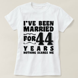 Camiseta Eu Fui Casado Por 44 Anos Casal Correspondente