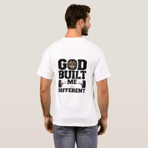 Camiseta Eu Fui Construído Diferente por Deus Mo
