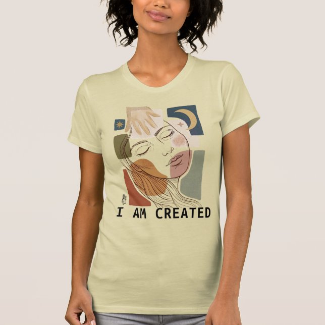 Camiseta EU FUI CRIADO - Por Desígnio (Frente)