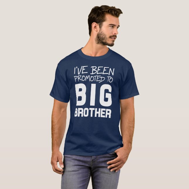 Camiseta Eu fui promovido ao big brother (Frente Completa)