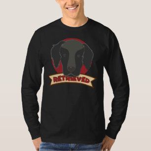 Camiseta Eu Fui Recuperado! Black Labrador Retriever Lov