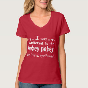 Camiseta Eu fui viciado na citação da Tipografia Hokey Po
