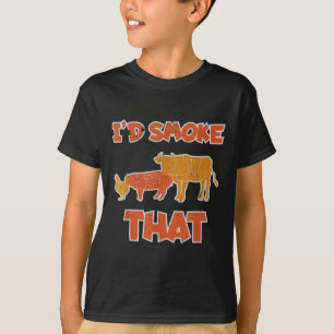 Camiseta Eu Fumava Aquele Churrasco Engraçado Barbecue Fuma