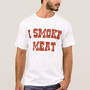 Camiseta Eu fumo a carne