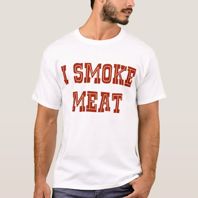 Camiseta Eu fumo a carne (Frente)