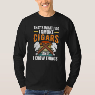 Camiseta Eu fumo charutos