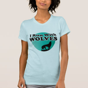 Camiseta Eu funciono com lobos