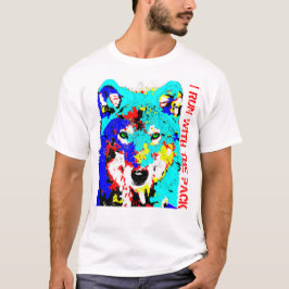 CAMISETA EU FUNCIONO COM O BLOCO - T-SHIRT DO LOBO
